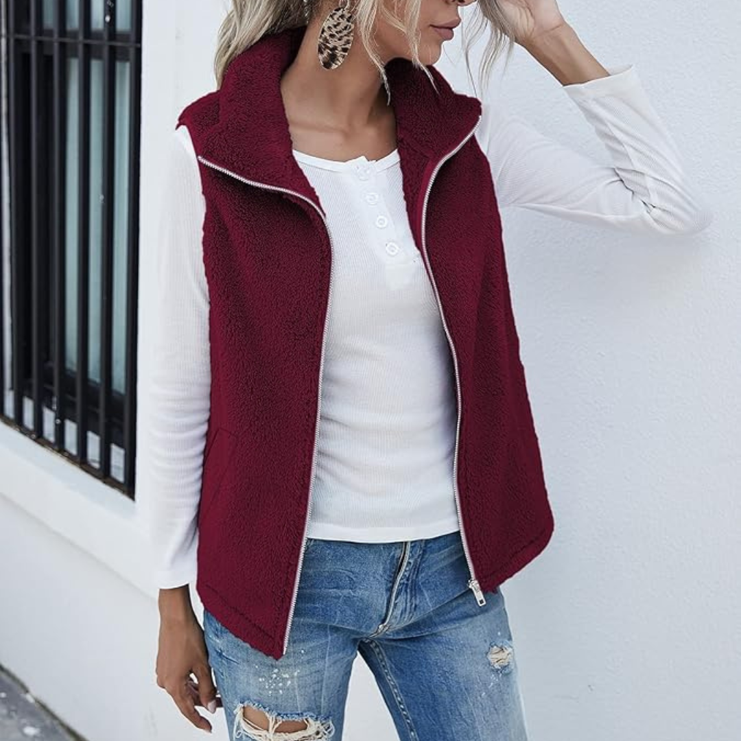 Virah – mysig väst med fickor