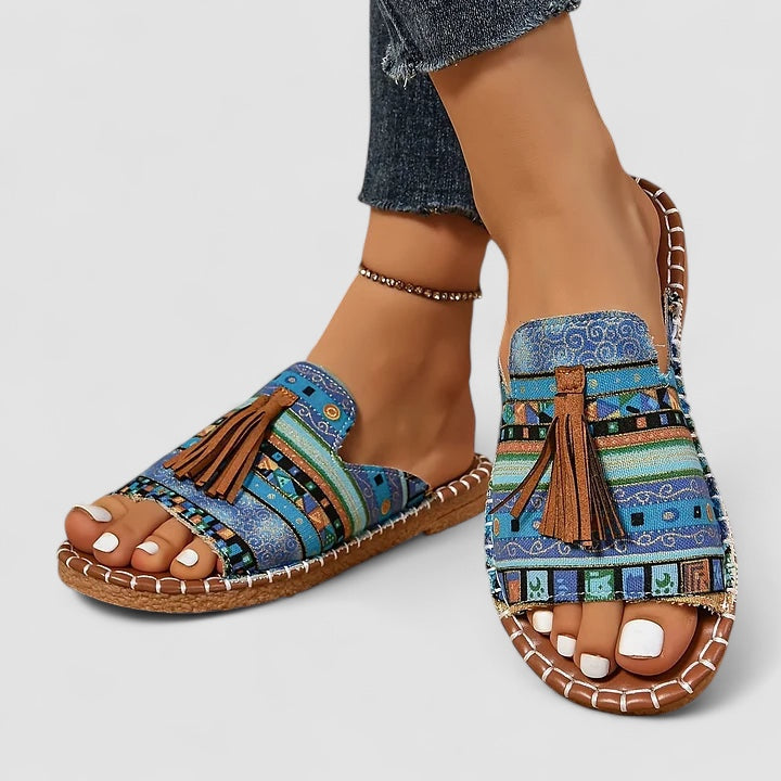 FREYJA™ | Leena - Bekväma och Platta Ortopediska Sandaler