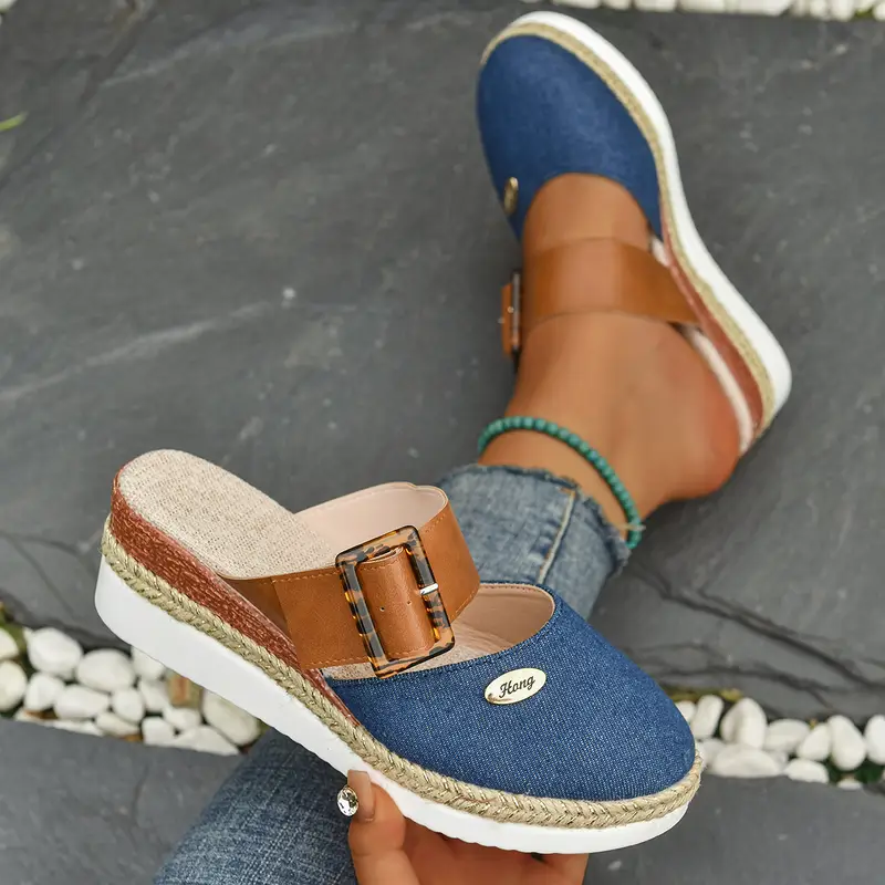 FREYJA™ | Antonia - Ortopediska Sandaler med Platå, Ventilerande och Avslappnade