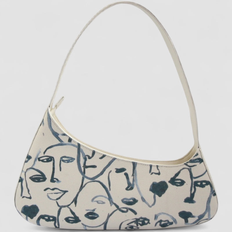 FREYJA™ | Axelväska i abstrakt tyg