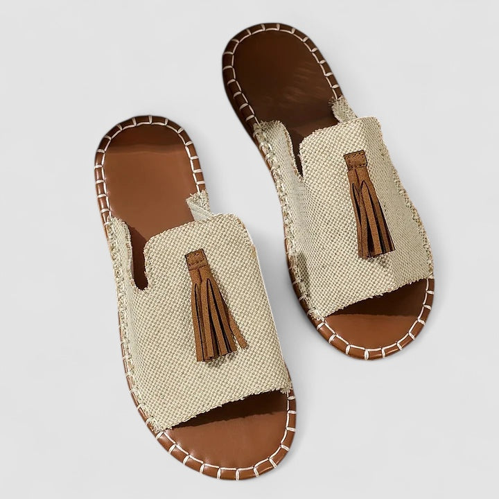 FREYJA™ | Leena - Bekväma och Platta Ortopediska Sandaler