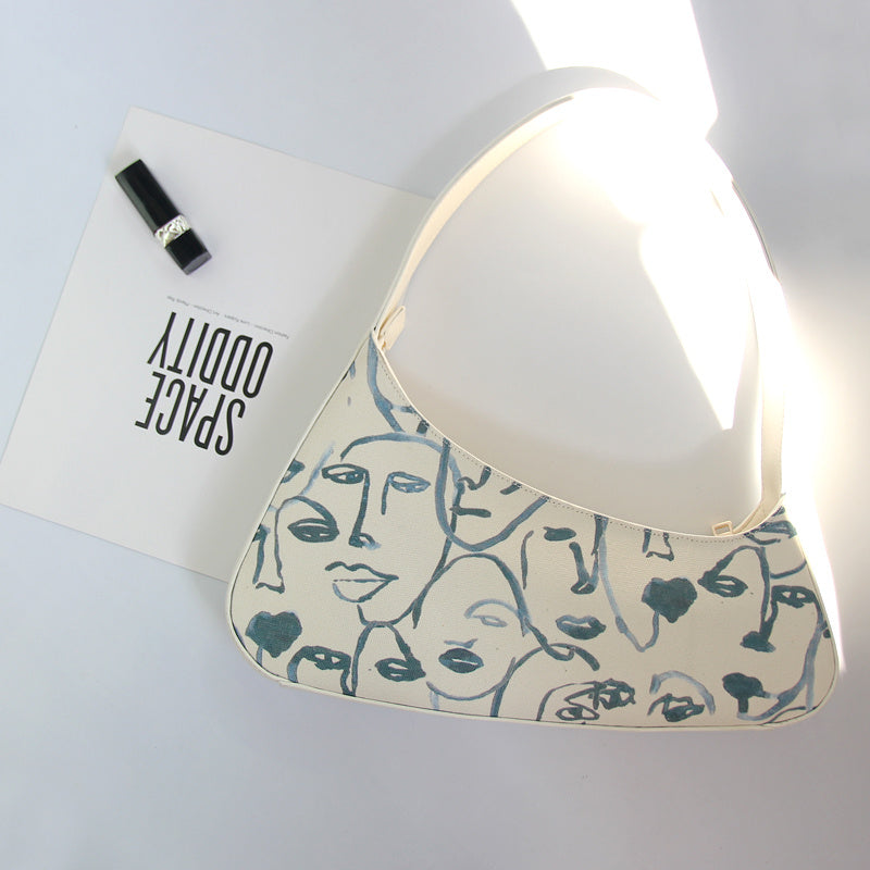 FREYJA™ | Axelväska i abstrakt tyg