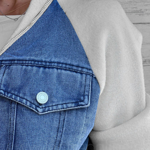 Felicia™ | Unik denimjacka med en vintage-twist