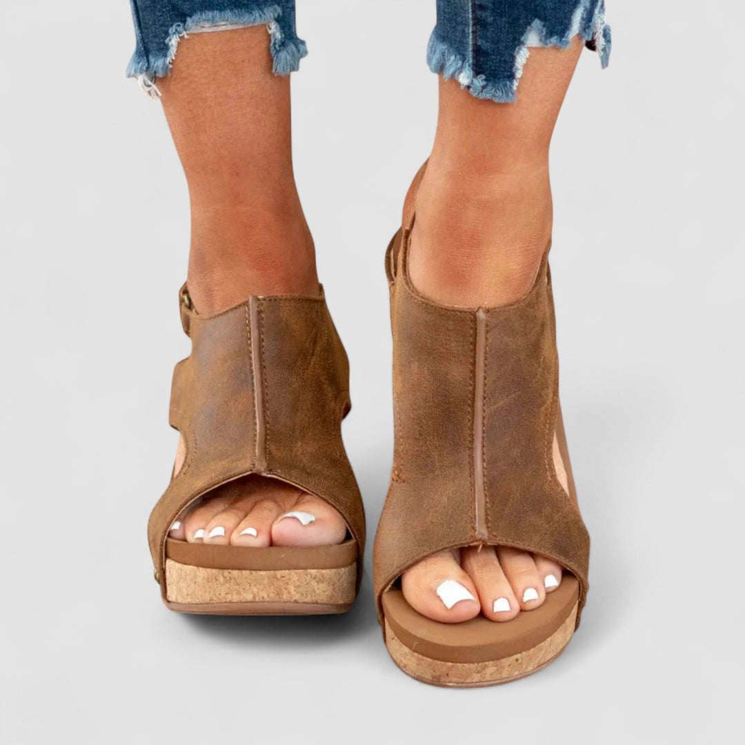 FREYJA™ | Mockaskor med Klack