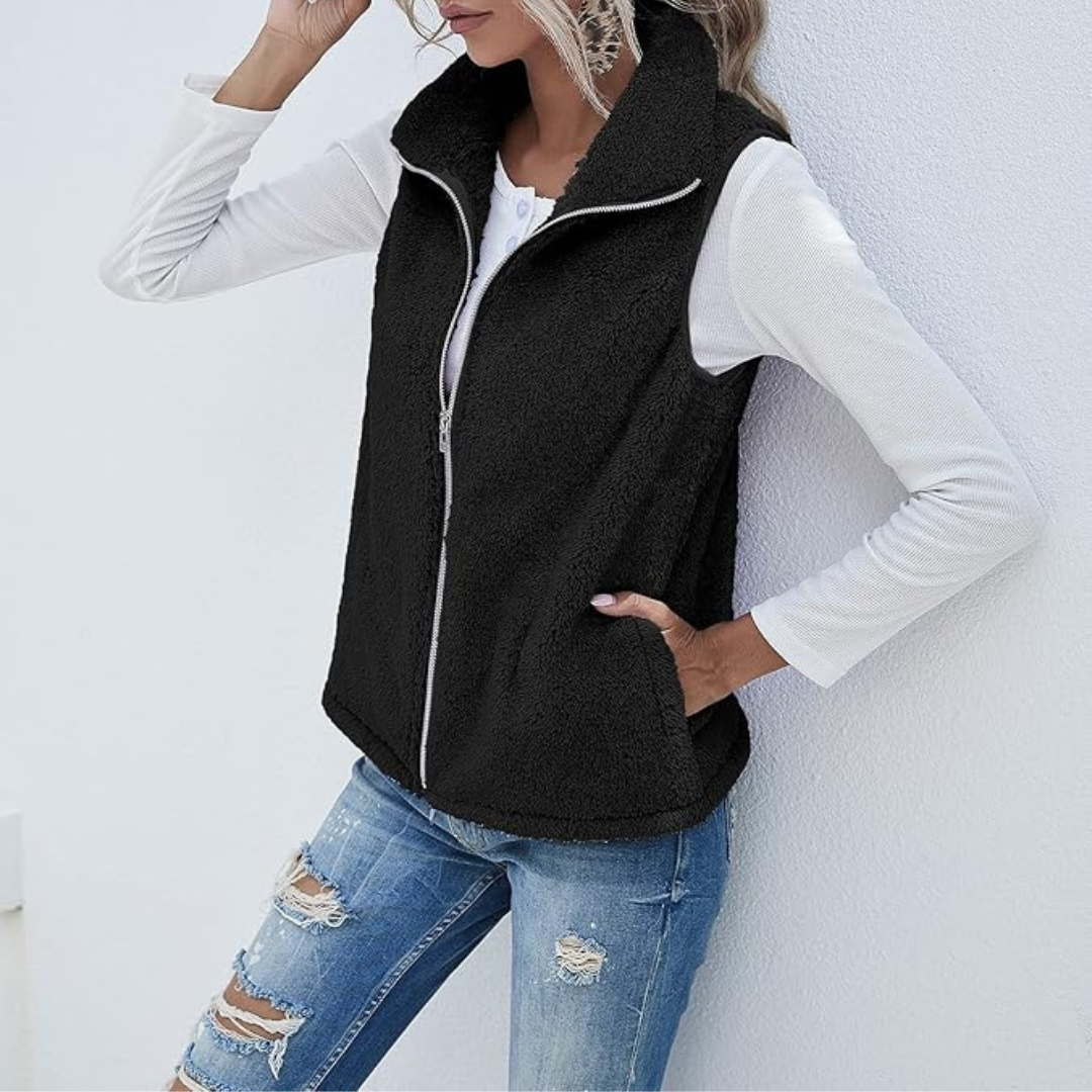 Virah – mysig väst med fickor