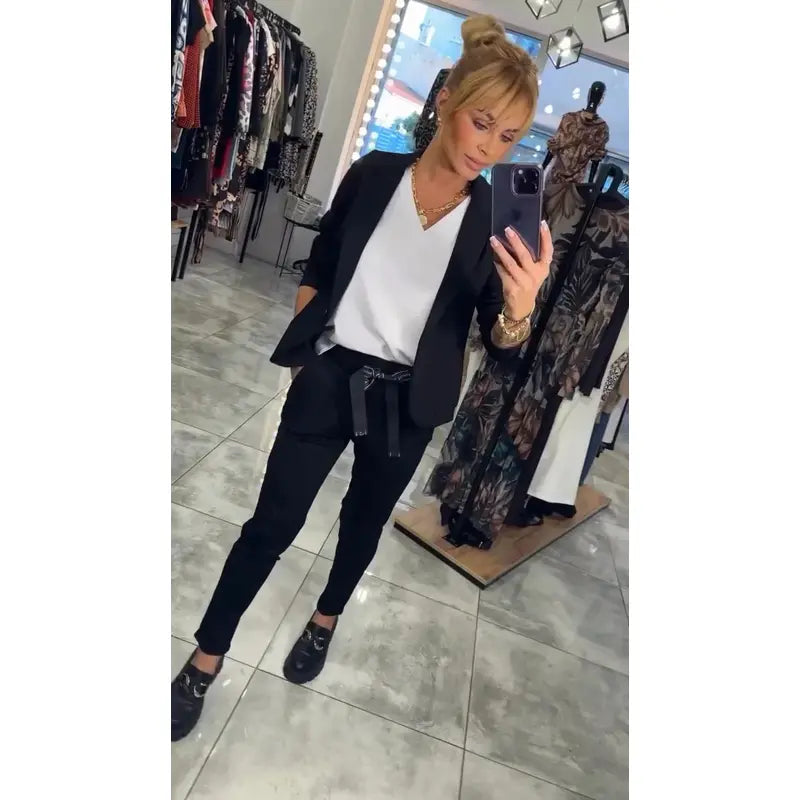 Katrine™ | Skräddarsydd tvådelad kostym