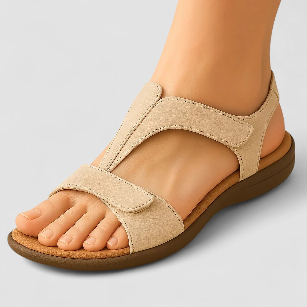 FREYJA™ | Richmond sandal med komfortabel kilklack