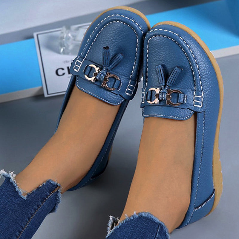 FREYJA™ - Bekväma Ortopediska Loafers, Stilrena och Stödjande