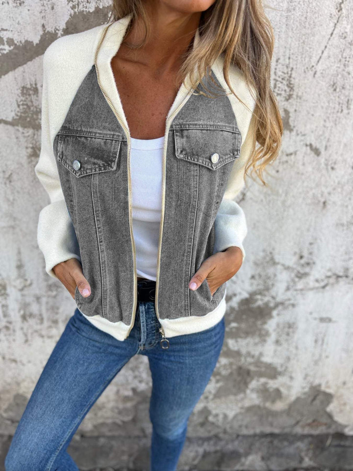 Felicia™ | Unik denimjacka med en vintage-twist