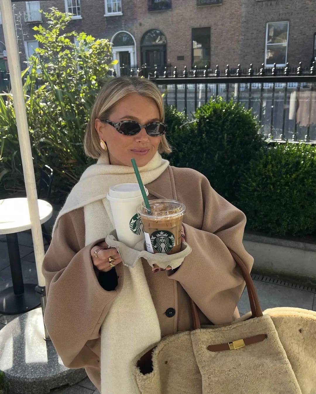 Gitte - Oversized ulljacka